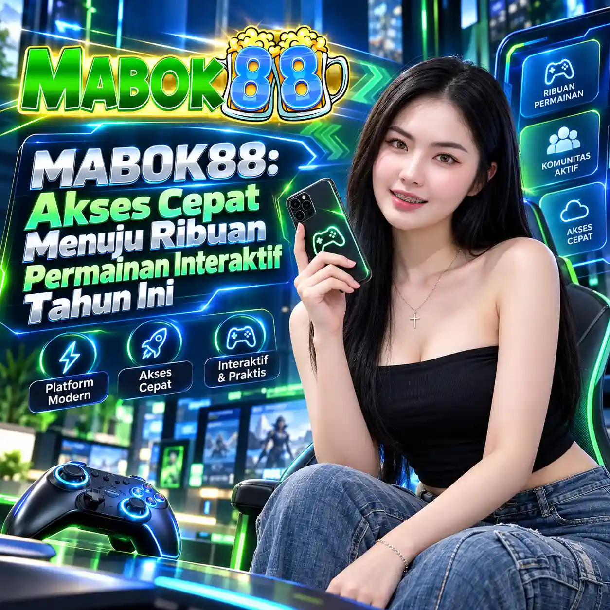 MABOK88: Akses Cepat Menuju Ribuan Permainan Interaktif Tahun Ini