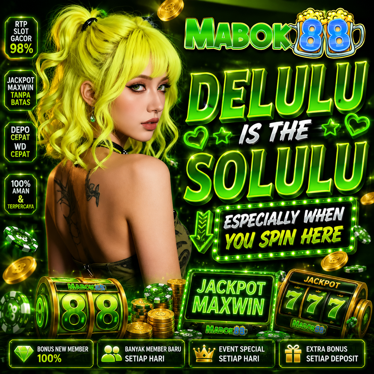 MABOK88: Delulu is the Solulu Especially When You Spin Here